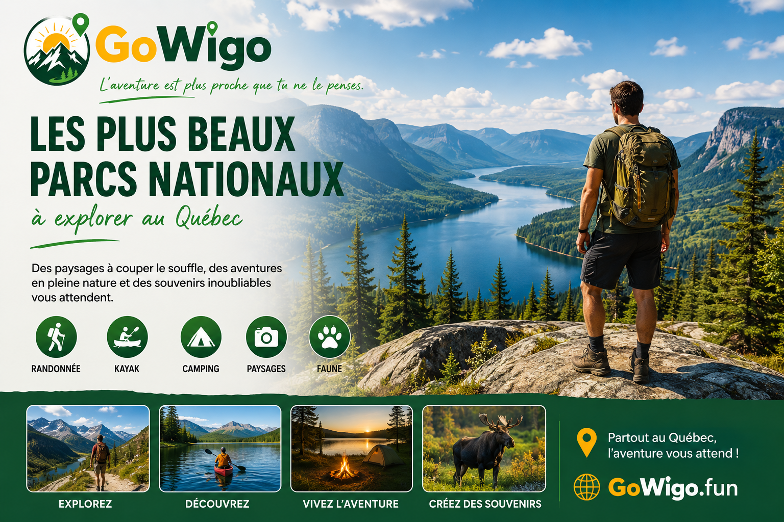 Les plus beaux parcs nationaux à explorer au Québec