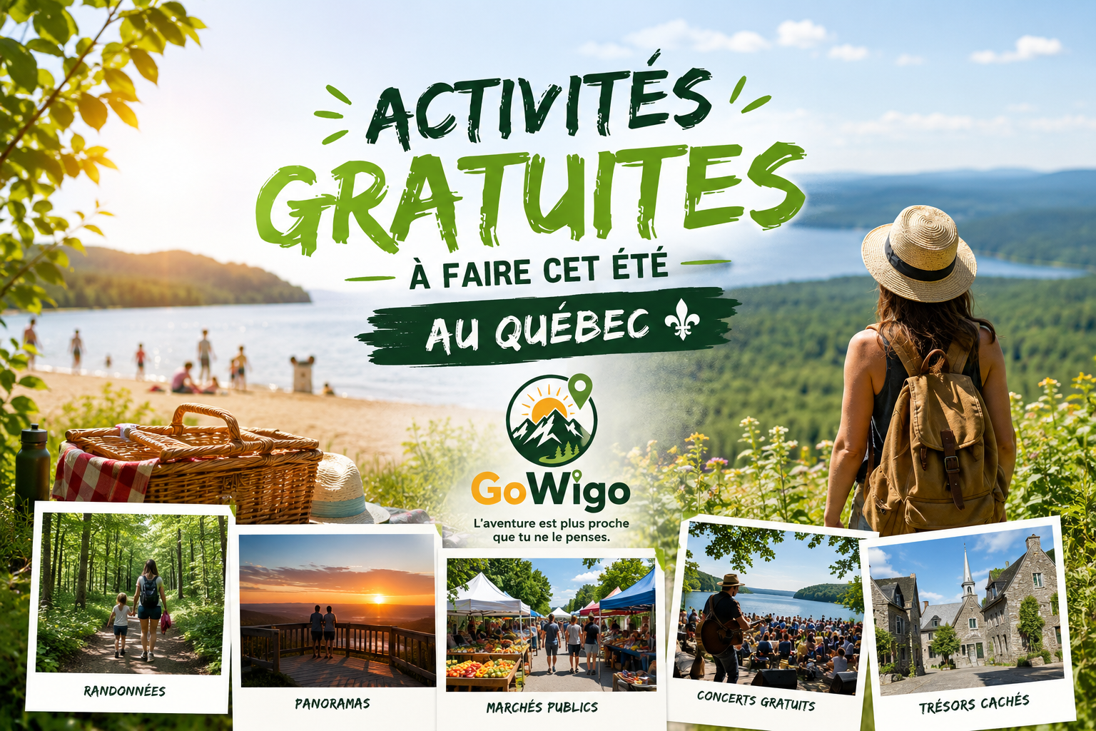 Les activités gratuites à faire cet été au Québec
