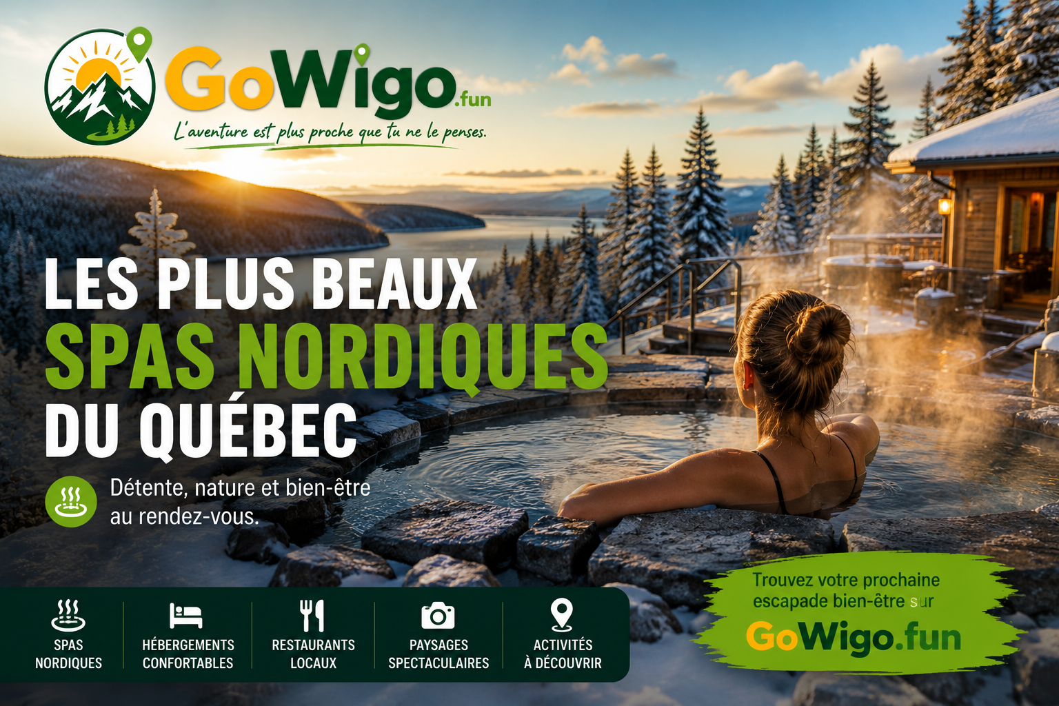 Les plus beaux spas nordiques où décrocher au Québec